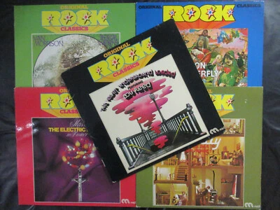 ORIGINAL ROCK CLASSICS Velvet Underground, Iron Butterfly... / 5 LP SET Germany - Bild 1 von 4