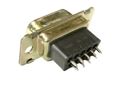 Lot of (10) AMP 9034C 205733-1 D-Sub Connectors 9 Pin - Image 1 of 3