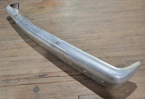 1985 Jeep Grand Wagoneer Front Bumper Assembly Silver OEM Genuine Auto Part - Picture 1 of 23