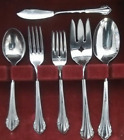 Oneida Bittersweet Repose 18/pc lot including 5 forks                         f4