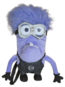 Mochila de felpa grande Despicable Me 2 - ¡Personaje de Minions púrpura malvado! - Imagen 1 de 2