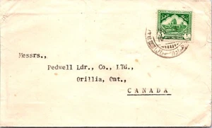 IRAQ 1940/50'S POSTAL ILLUSTRATED COVER ADDR CANADA CANC BAGHDAD - Picture 1 of 2