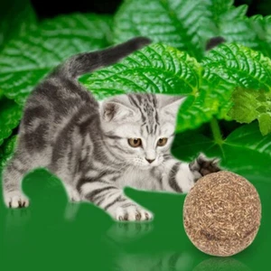 Natural Catnip Balls Ball Matatabi Catnip for Toy Relieving Stress Toy - Picture 1 of 6