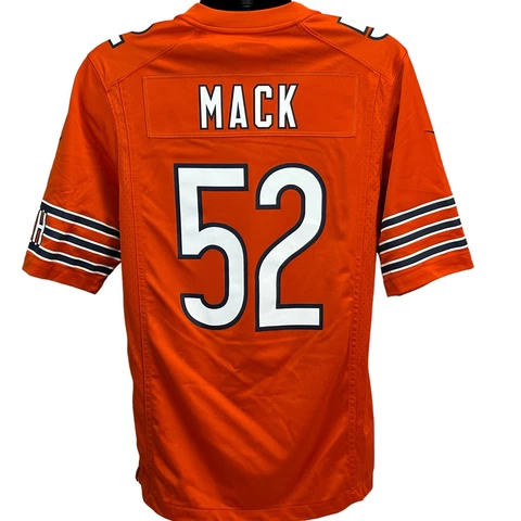 Khalil Mack Chicago Bears Nike On Field Jersey T Shirt NFL Football Orange Small Cover