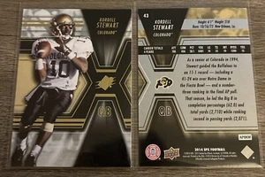2014 SPx Kordell Stewart #14 Pittsburgh Steelers Colorado - Picture 1 of 1