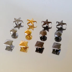 Spike borchie rivetti artiglio fai da te in pelle artigianato borsa scarpe da cintura *** antiruggine *** - Foto 1 di 13