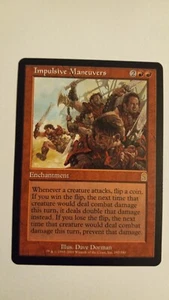 Impulsive Maneuvers EX Odyssey MTG Magic the Gathering - Picture 1 of 3