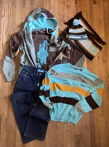 Lifted Research Group Rare Matching Set Hoodie Jacket Pants TShirt Beanie Scarf - Picture 1 of 14