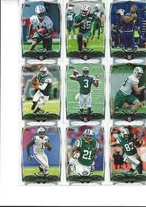 2014 Topps New York Jets Team Set Geno Smith Amaro Boyd Decker Vick Johnson 18 - Foto 1 di 1