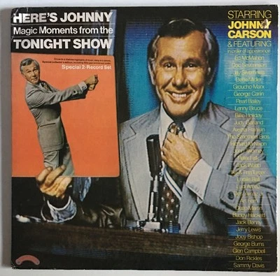 Here's Johnny...Magic Moments from The Tonight Show 2 Vinyl LP Poster Spnb 1296 - Image 1 of 4