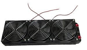 12 Pipe Aluminum Heat Exchanger Radiator with Fan for PC CPU 360mm DC12v - Afbeelding 1 van 9