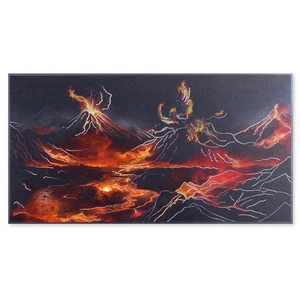 Flachbarren Samoa Fire and Phoenix 1 oz Silber coloriert PP-ähnlich 2025 - Bild 1 von 5