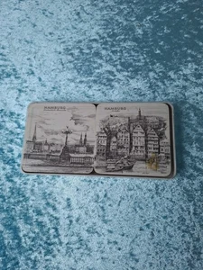 6 SCHUBERTH UNTERSETZER HAMBURG 10 X 10 cm OVP - Bild 1 von 2