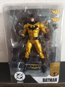 SDCC 2025 McFarlane Toys Gold Batman Hush 7-inch Gold Label Actionfigur Comic - Bild 1 von 2
