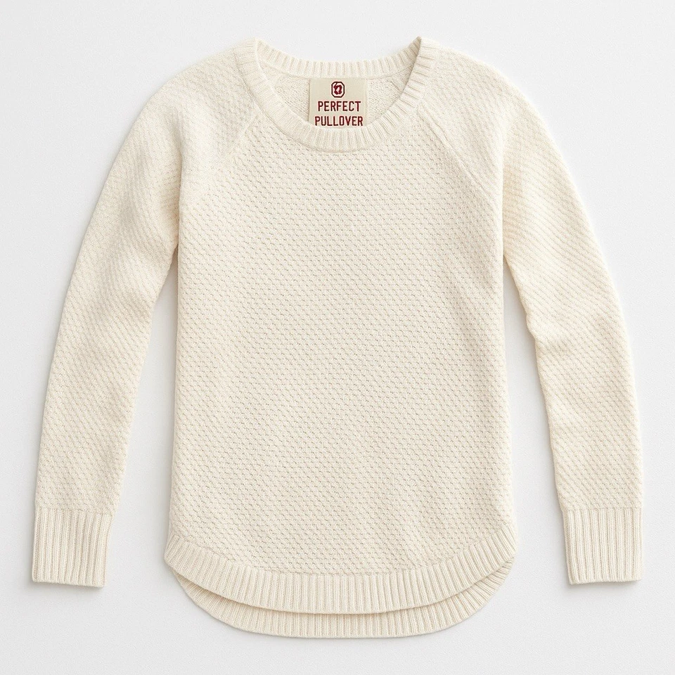 Suéter para mujer SO Perfect Pullover - blanco marfil - talla XL Foto 1 de 4