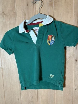 Harry Potter Houses Rugby Shirt Polo Top Mini Boden T-shirt Age 2-3 Years - Image 1 of 4