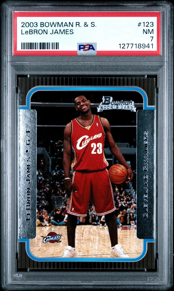 Bowman LeBron James Basketball Rookie Trading Cards & Accessories
