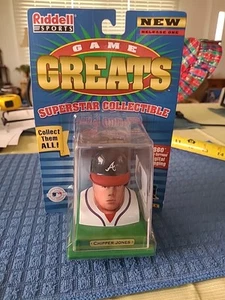 Atlanta Braves Chipper Jones 1998 MVP MLB Game Greats Riddell Sports - Picture 1 of 12