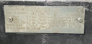 Siemens 3~Permanent Magnet Motor Synchronmotor 1FT6064-6AK72-4AK0-Z - Picture 1 of 1