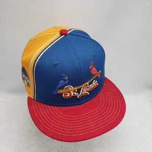 New Era Myfitteds Louis Cardinals 2009 All Star Game Cord Brim Hat Cap Sz 7 1/4 - Picture 1 of 6