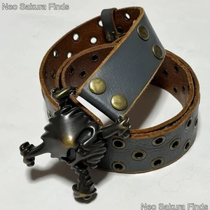 Oakley Skull Golf Gürtel Schwarz Herren Japan Design i0700 - Bild 1 von 24