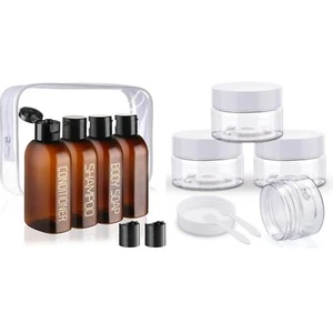 Cosywell Reiseflaschen für Toilettenartikel Reiseshampoo und Conditioner Flaschen... - Bild 1 von 9