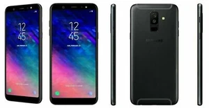 Nuevo teléfono móvil Samsung Galaxy A6 dorado/negro doble SIM 4G 32 GB desbloqueo Android. - Imagen 1 de 12