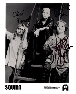 Squirt 8x10 Press Signed Photo Black & White Contemporary Christian Absolute - Picture 1 of 1