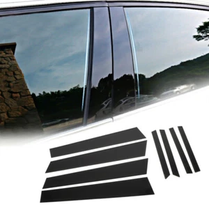 For 2012-2015 Honda Civic Black Pillar Post Door Trim Car Auto Accessories 6 PCS - Picture 1 of 12