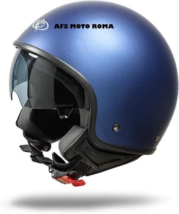 Casco Demi-Jet Beta One Camamoto Blu opaco Mis. M 57 - Imagen 1 de 4