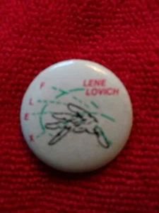 Lene Lovich - Flex Rare Original 1980 Pin Badge Button Style Vintage Rock Goodie - Picture 1 of 5