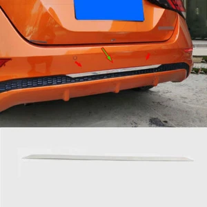 For Nissan Sentra Sylphy 20-2022 Chrome Steel Rear Bumper Protector Lower Strip - Picture 1 of 5