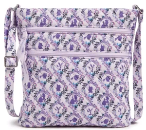 Bandolera Hipster Triple Cremallera Disney La Bella y la Bestia Vera Bradley VER FOTOS NUEVA CON ETIQUETAS - Imagen 1 de 7