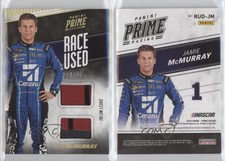 2018 Prime Racing Race Used Duals Sheet Metal Holo Gold /25 Jamie McMurray