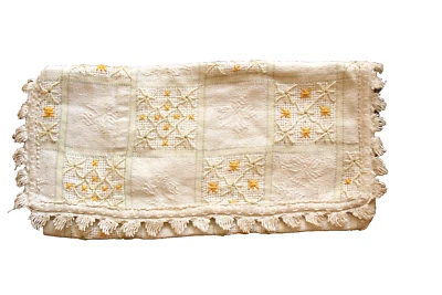 Porte serviette brodé - Photo 1/4