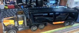 Buddy L Car Carrier Hauler Transporter Kenworth Truck Trailer Metal 1985 Japan - Picture 1 of 19