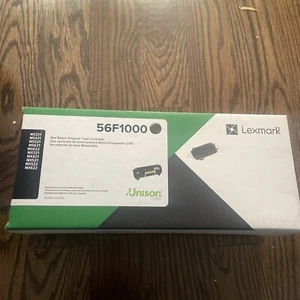 Toner noir Lexmark 56F1000 MX321adw MX321adw voir toutes les photos neuf dans sa boîte d'origine - Photo 1/3