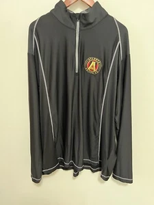 Giacca Pullover Mezza Zip Antigua Atlanta United FC Nero Uomo Taglia 3XL - Foto 1 di 13