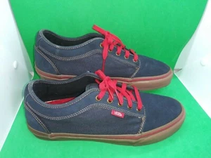 Rare Vans Off The Wall Skateboard Suede Leather/Canvas Men's Sneakers Size 10.5 - Picture 1 of 11