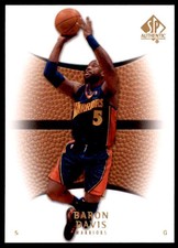 2007-08 SP AUTHENTIC BARON DAVIS SAN FRANCISCO WARRIORS #57