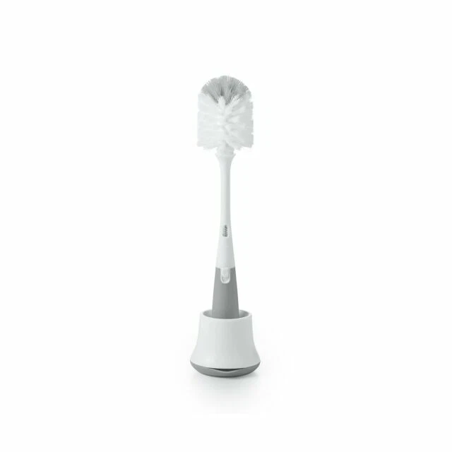 OXO Tot 62122700 Baby Bottle Brush With Nipple Cleaner and Stand - Gray - Image 1 of 1