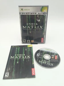 Enter the Matrix (Original Xbox) CIB Complete With Manual TESTED - Picture 1 of 4