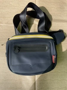 Hunter Gürteltasche Bauchtasche Navy & Gelb Wasserabweisend Hüfttasche - Bild 1 von 6
