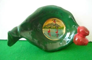 POSACENERE TERRACOTTA DECORATA A FORMA DI FICODINDIA ANNI '90 - Picture 1 of 1