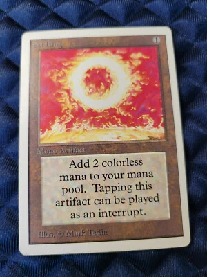 Sol Ring ( Unlimited ) Magic The Gathering (mtg) LP - Image 1 of 4