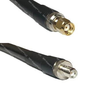 RFC400UF RP-SMA MĘSKI na SMA ŻEŃSKI koncentryczny kabel RF USA-Wysyłka Partia - Zdjęcie 1 z 1
