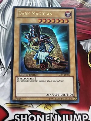DARK MAGICIAN - NEAR MINT - ULTRA RARE - LC01-EN005 - LIMITED EDITION - YUGIOH! - Image 1 of 2
