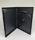 3 PCS NEW STANDARD 14MM SINGLE DVD CASES, DARK GRAY, MADE IN US, QPSD12-01