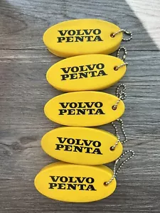 Volvo Yellow floatable keychains Lot Of 5 - Bild 1 von 2
