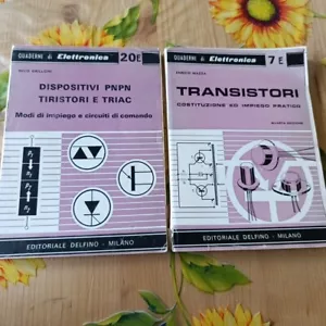 Transistori 7E Mazza Dispositivi Pnpn Tiristori E Triac 20 E Grilloni Delfino - Foto 1 di 9